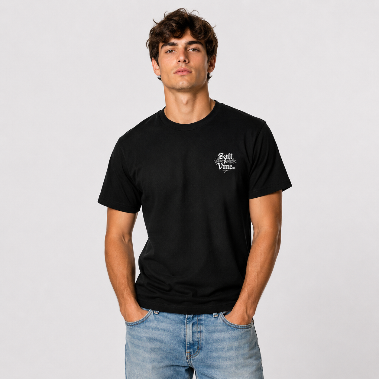 Salt & Vine Co. Black Tee