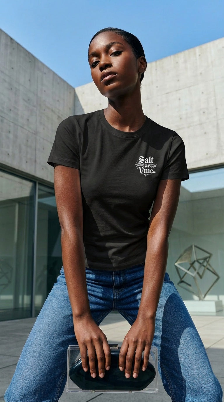 Salt & Vine Co. Black Tee