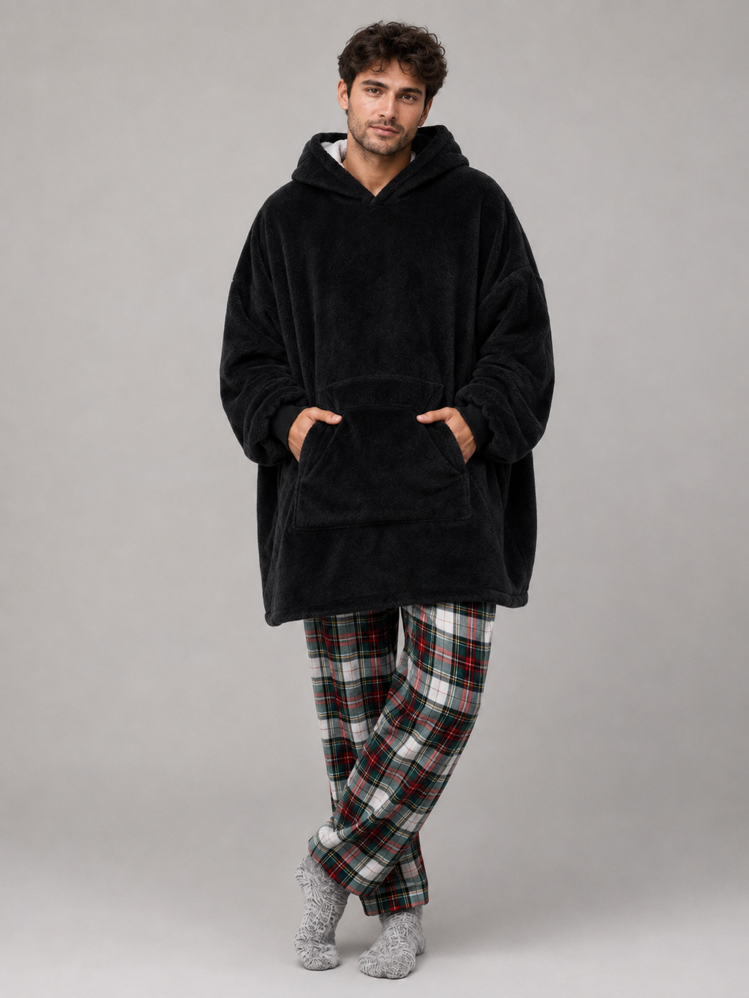 Midnight Blanket Hoodie by SV