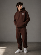 Be the Salt of the Earth- Hoodie & Jogger Set (Brown)
