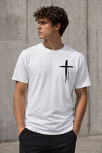 Salt & Vine Co. Cross White Tee