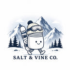 Snowboarder Salt Shaker